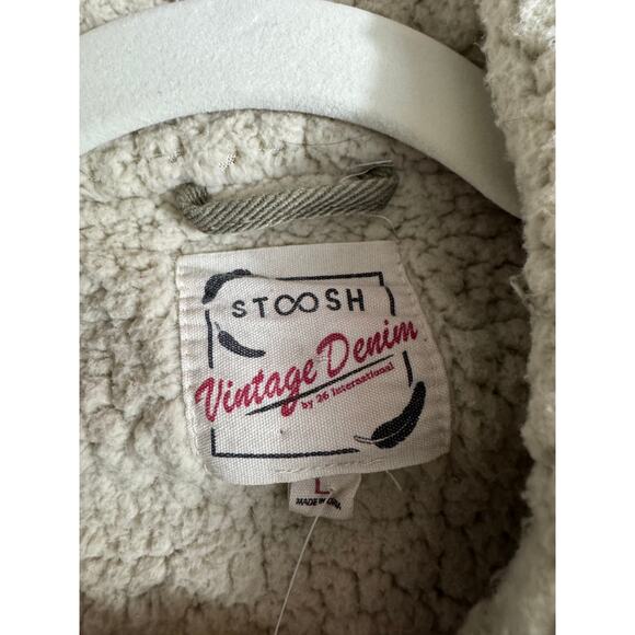 Cropped Ladies Corduroy and Fleece-Lined Jacket - Picture 4 of 5